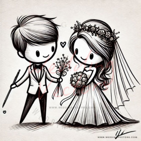 love wedding vectors 14127