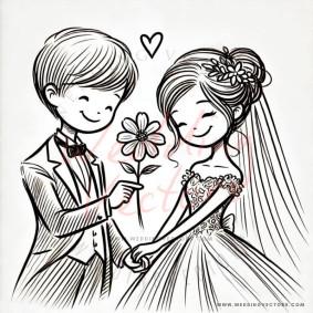 love wedding vectors 14131