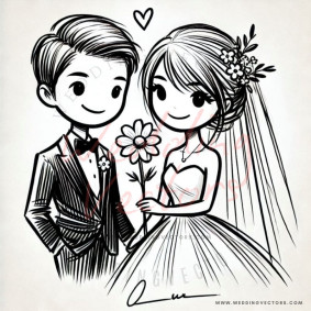 love wedding vectors 14133