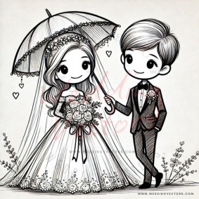 love wedding vectors 14215