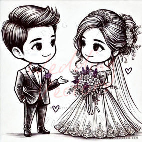 love wedding vectors 14404