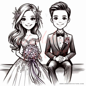 love wedding vectors 14406
