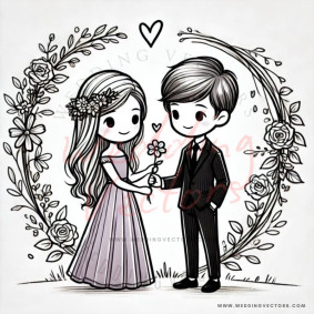 love wedding vectors 14408