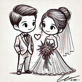 love wedding vectors 14410