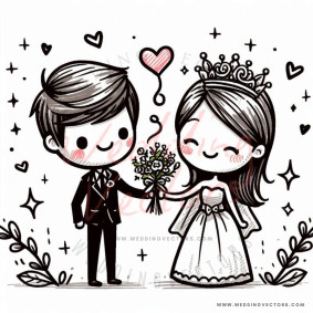 love wedding vectors 20060