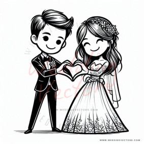 love wedding vectors 20120