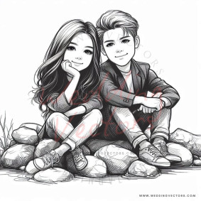love wedding vectors 20121