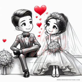 love wedding vectors 20129