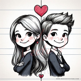 love wedding vectors 21413