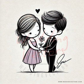 love wedding vectors 21421