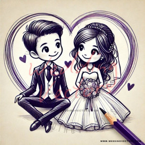 love wedding vectors 24012