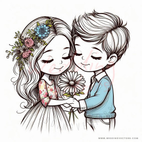 love vectors 458