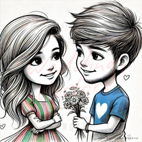 love vectors 2354