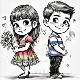 love vectors 2427