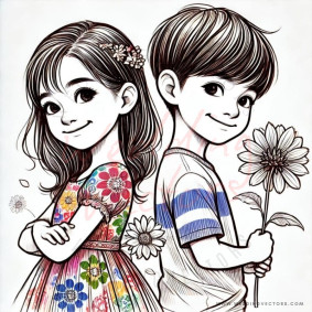 love vectors 2498