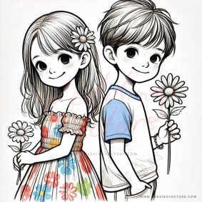 love vectors 2563