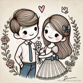 love vectors 2572