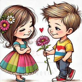 love vectors 2574