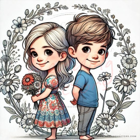 love vectors 2593