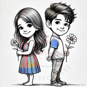 love vectors 2607