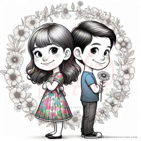 love vectors 2744