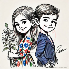 love vectors 2836
