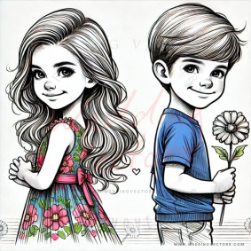 love vectors 2864