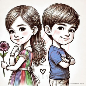 love vectors 2870