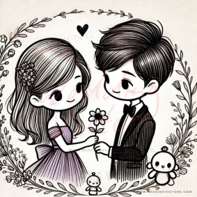 love vectors 3077