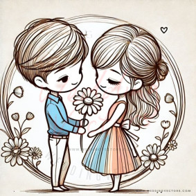 love vectors 3078