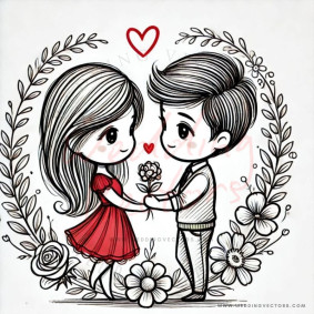 love vectors 3376