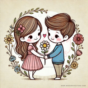 love vectors 3387