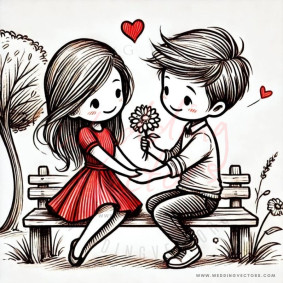 love vectors 3423