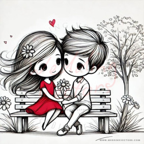 love vectors 3433