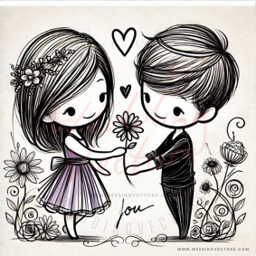 love vectors 3792