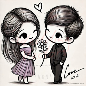 love vectors 3798