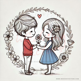 love vectors 3843