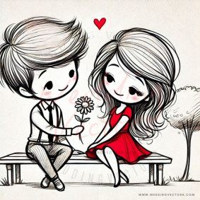 love vectors 3844