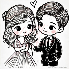 love vectors 3858
