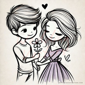 love vectors 3868