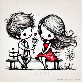 love vectors 3874