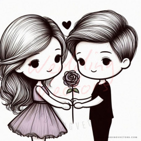 love vectors 3934