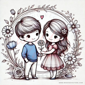 love vectors 4546