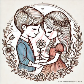 love wedding vectors 6184