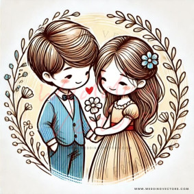 love wedding vectors 6185