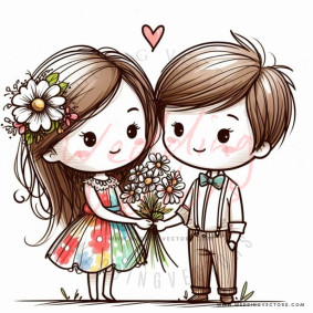 love wedding vectors 6192
