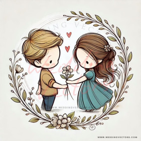 love wedding vectors 6198