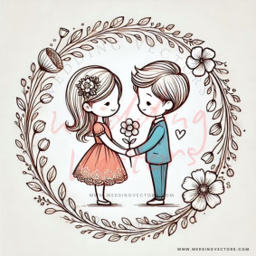 love wedding vectors 6207
