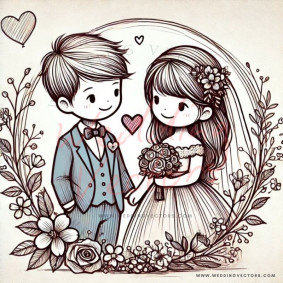 love wedding vectors 6208