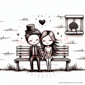 love wedding vectors 6227
